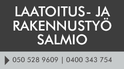 Laatoitus- ja rakennustyö Salmio logo